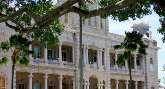 Iolani Palace was and continues to be the only official royal residence in the United States