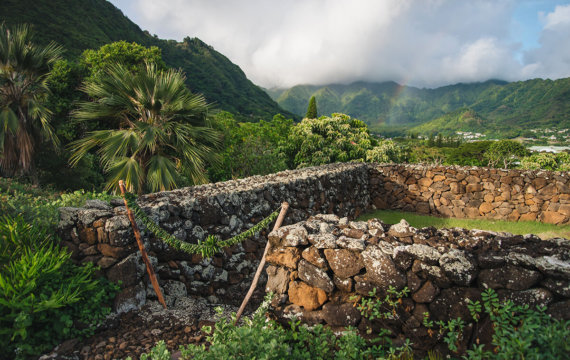 Kūkaʻōʻō Heiau at Manoa Heritage Center