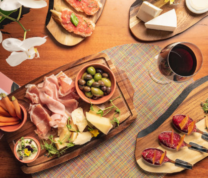 Charcuterie at Cattleya Wine Bar