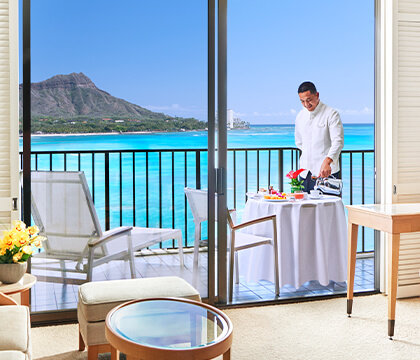Enjoy in-room dining