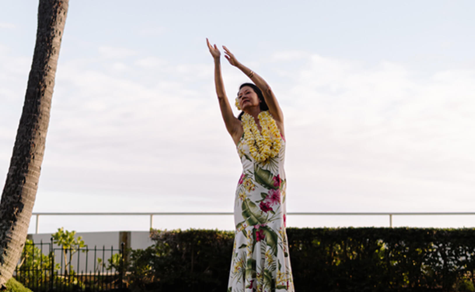 Hula dancer at House Without A Key