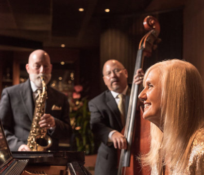 Live jazz performed nightly at Lewers Lounge