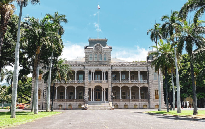 Iolani Palace was and continues to be the only official royal residence in the United States