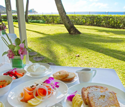 Sunday brunch at Orchids restaurant