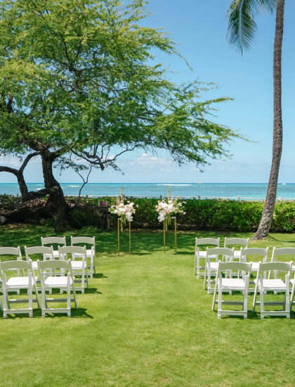 Kawehewehe Lawn Wedding