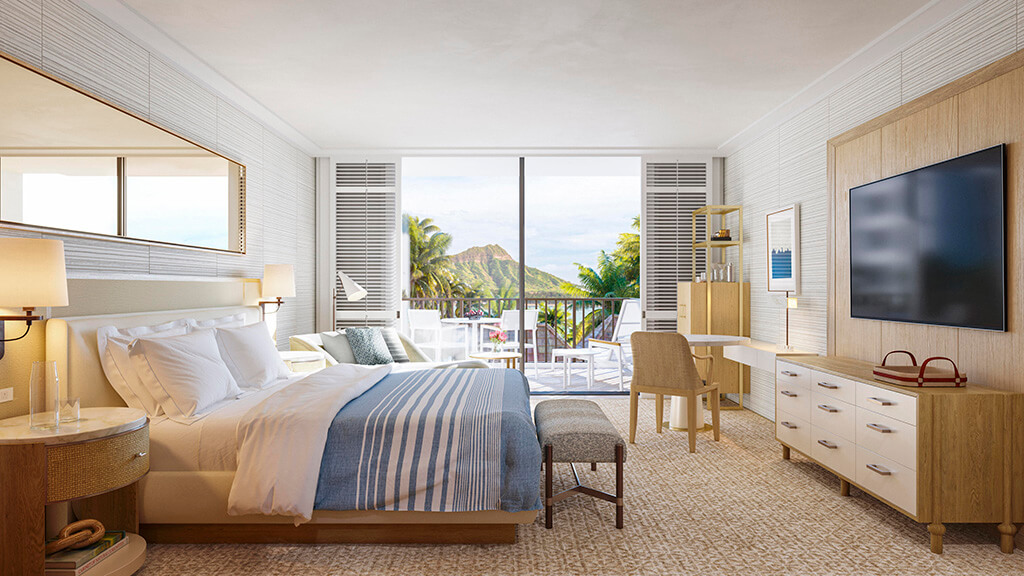 Halekulani Room rendering