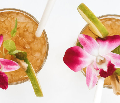 Mai Tai drinks
