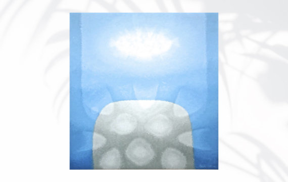 Submerged Rock by Tadashi Sato