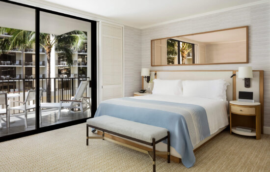 Garden View King Bed | Partial Ocean View King with Roll-In Shower (Mobility Accessible)