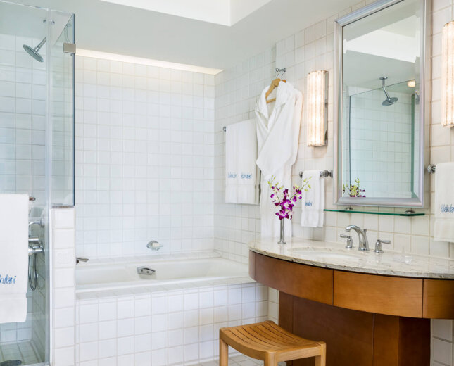 Guestroom bathroom