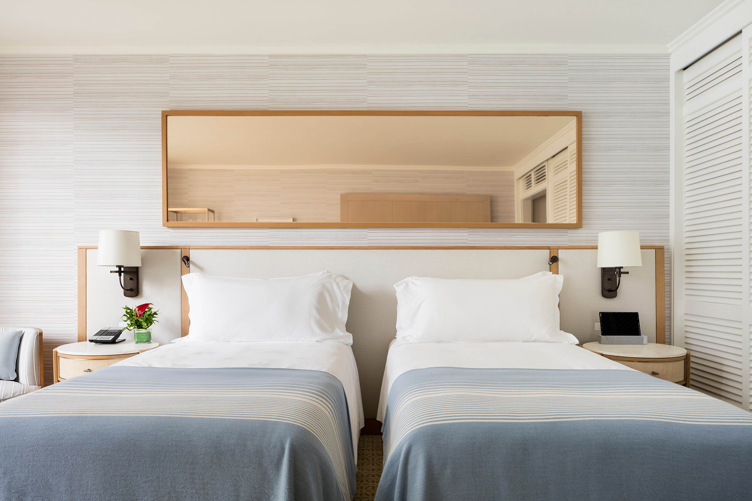 Twin beds