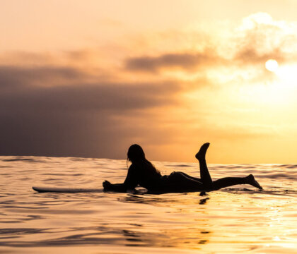 Surfing in Waikiki