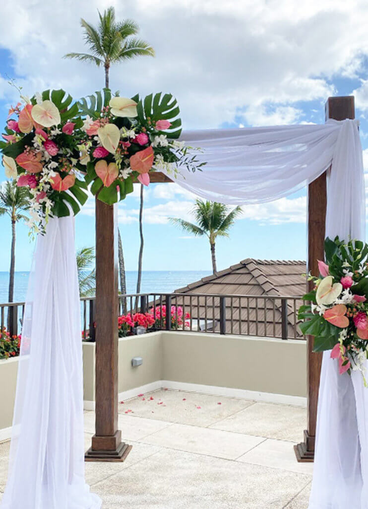 Floral Display by Halekulani Flower Shop