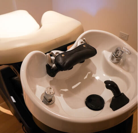 Salon wash sink