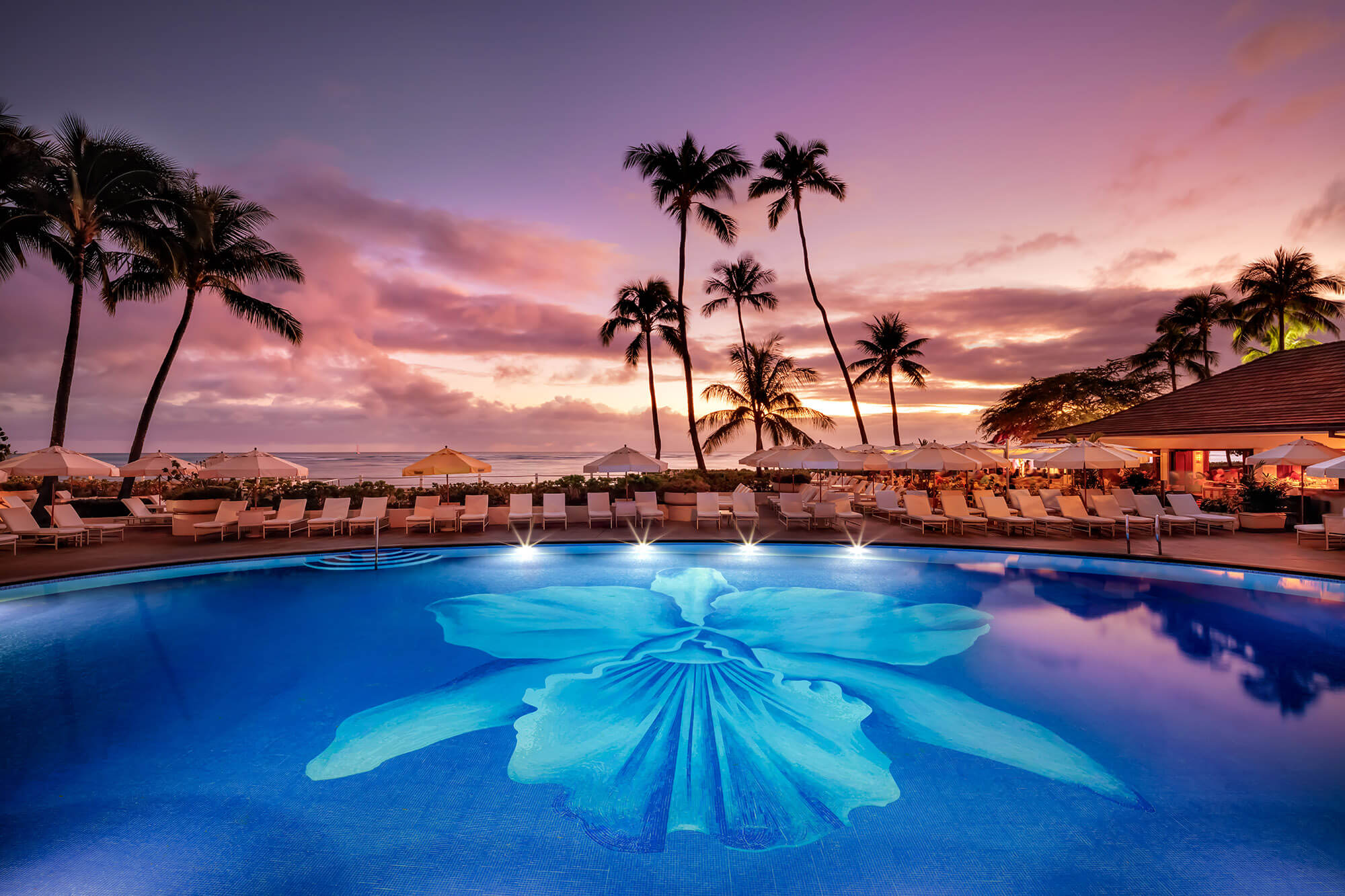 Halekulani sunset views